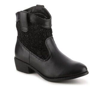 Journey Collection Kassi Western Bootie Black Size 11